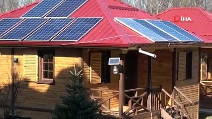 Evine kurduğu sistemle 15 yıldır elektriğe para vermiyor