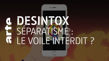 Séparatisme : le voile interdit ? | 10/02/2021 | Désintox | ARTE