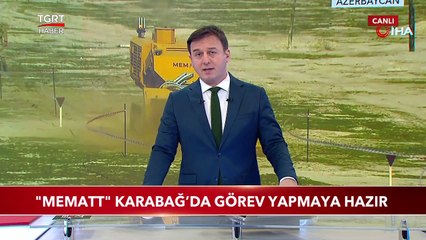 Mayın Temizleme Aracı "MEMATT" Karabağ'da Görev Yapmaya Hazır