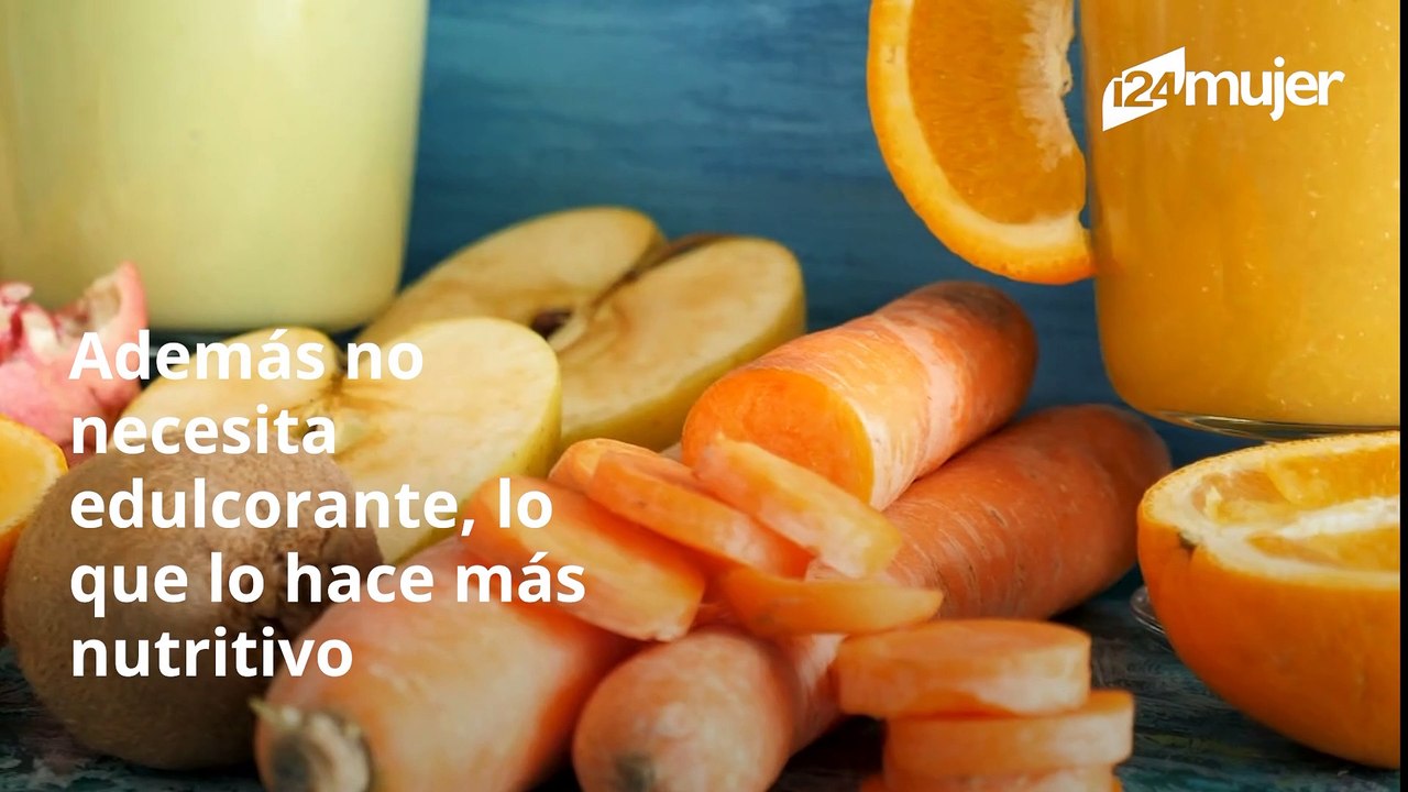 Calma la indigestión con este jugo de zanahoria