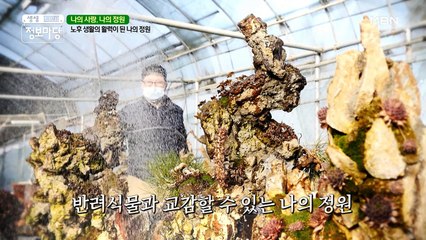 웃음꽃 가득한 그의 정원