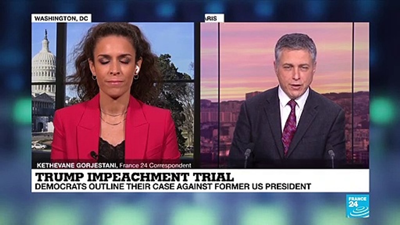 Impeachment trial of former US President Donald Trump continues in Washington