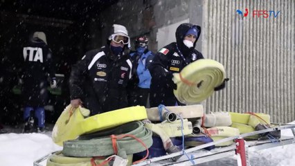 Backstage Jour 3  - Championnats du Monde de Ski Alpin - Cortina