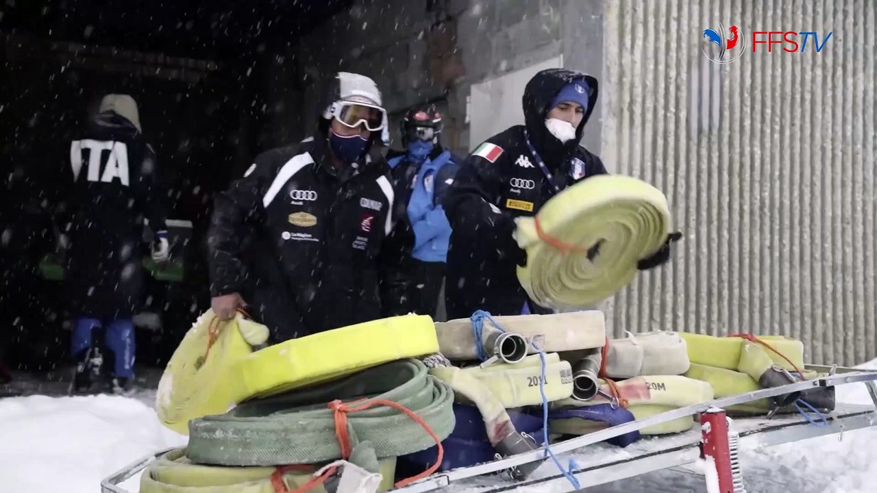 Backstage Jour 3  - Championnats du Monde de Ski Alpin - Cortina