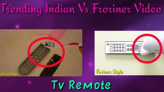 Indians Vs Foriner Tv Remote