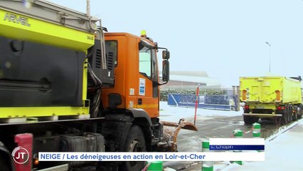 Le Journal - 10/02/2021 - NEIGE / Les déneigeuses en action en Loir-et-Cher