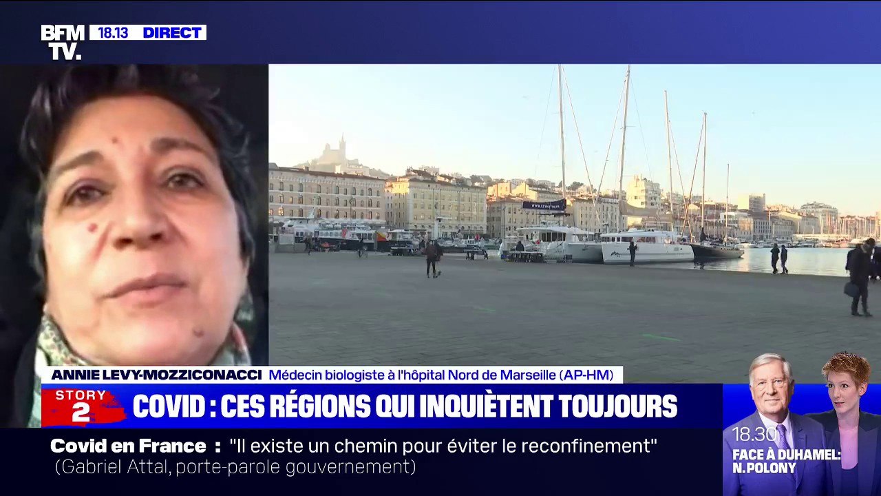 Covid-19 à Marseille: pour Annie Levy-Mozziconacci (AP-HM), "ce qui nous alerte, c'est l'âge des patients qui arrivent en réanimation"