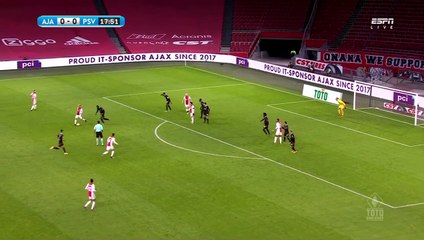 Sebastien Haller Goal - Ajax Amsterdam vs PSV Eindhoven 1-0 10/02/2021