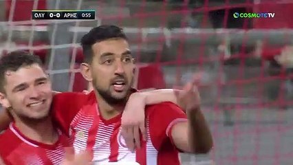 1-0 Το γκολ του Χασάν - Ολυμπιακός 1-0  Άρης 10.02.2021