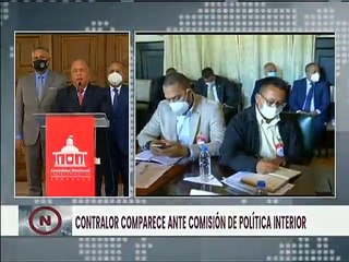 CGR presenta 19  Leyes a la Comisión de Política Interior de la AN para su análisis y adecuación