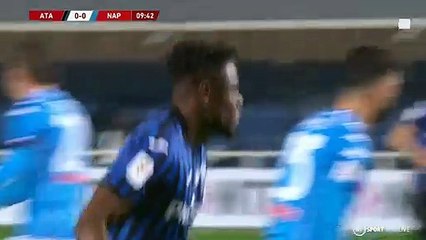 Duvan Zapata Goal - Napoli vs Atalanta 1-0 10/02/2021