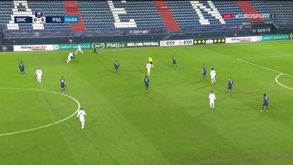 Une mauvaise relance de Kehrer et la première opportunité est pour Caen