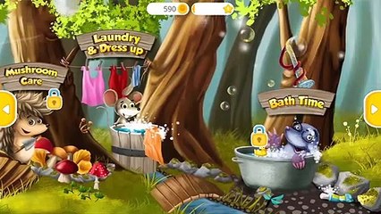 Forest Animals - Chores and Cleanup, Arts  for Kids 2 -  5  years