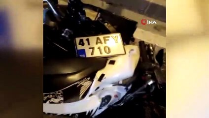 Otomobil ile motosiklet çarpıştı: 1 ağır yaralı