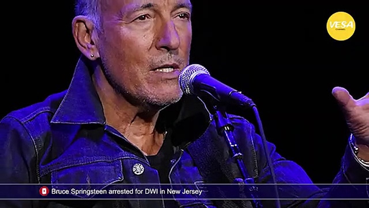 Bruce Springsteen arrested for DWI in New Jersey