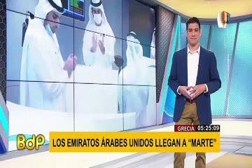 EAU celebra llegada a Marte de satélite 'Al Amal'