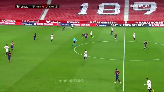Le but incroyable de Jules Koundé contre le FC Barcelone
