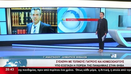 Ο Δήμαρχος Θηβαίων, Γ. Αναστασίου στο Star