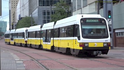 The LightRail in Dallas, Texas, USA 2018