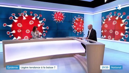 Covid-19 : les chiffres de l'épidémie légèrement en baisse