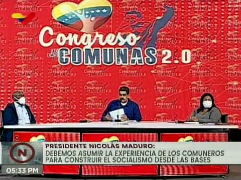 Pdte. Maduro: Debemos asumir la experiencia de los comuneros para construir el socialismo