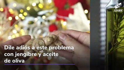 Mascarilla con jengibre y aceite de oliva para controlar la caída de pelo