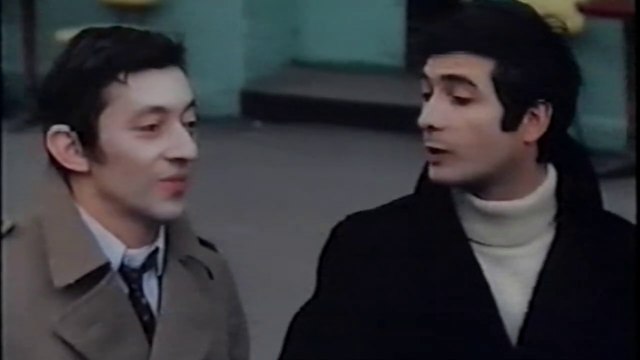 Serge Gainsbourg, Jean-Claude Brialy et Anna Karina Anna 1967