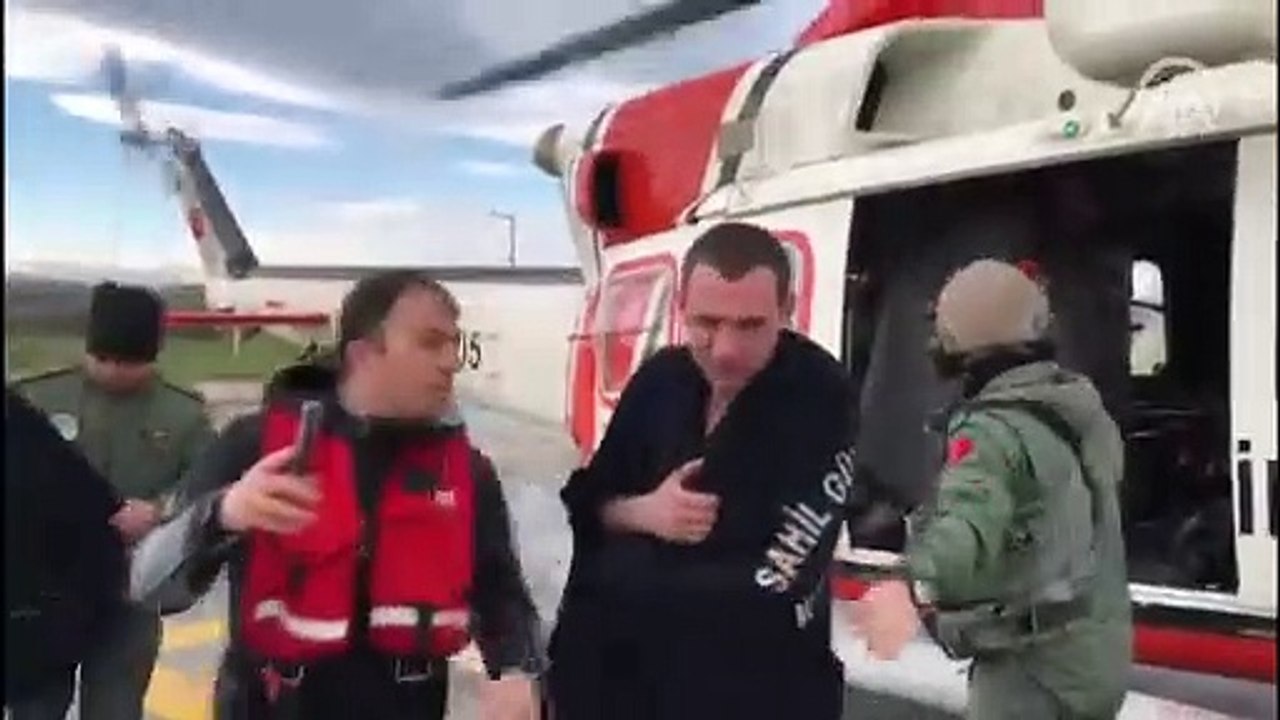 Samsun açıklarında gemi battı: 6 mürettebat sağ kurtarıldı