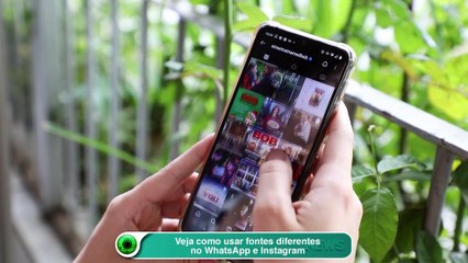Veja como usar fontes diferentes no WhatsApp e Instagram