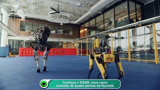 Conheça o TIGER, novo carro conceito de quatro pernas da Hyundai