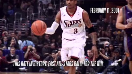 This Date In History: East All-Stars Rally for the Win (February 11, 2001)