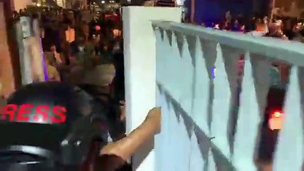 10-2-2564 บรรยากาศเกิดเสียงคล้ายระเบิดปิงปอง ใกล้ สน.ปทุมวัน