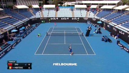Highlights | Lin Zhu - Elise Mertens