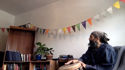 Djembe Jazz Set (Rehearsal) -- Giti-Up Music -- During Pan-African Diplomacy Study Session