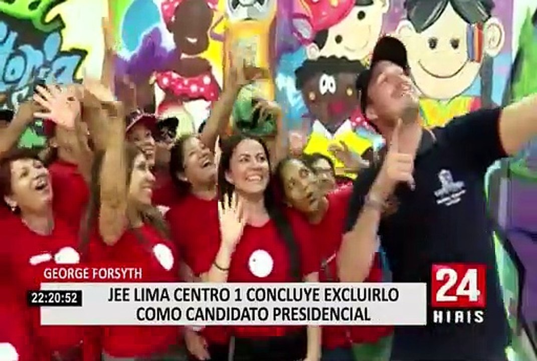 JEE excluye a George Forsyth como candidato presidencial