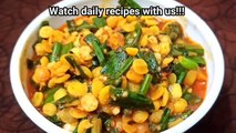 Spring onion veg recipe | Veg recipes