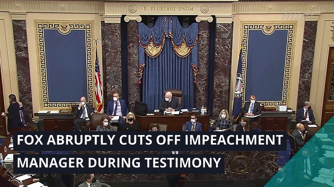 Fox abruptly cuts off impeachment manager during testimony, and other top stories in politics from February 11, 2021.