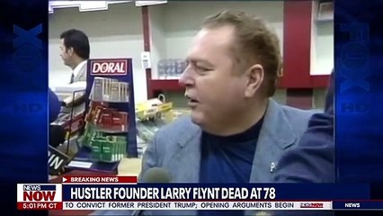 Le roi du porno Larry Flynt, fondateur du magazine "Hustler", défenseur autoproclamé de la liberté d'expression, est décédé cette nuit  à Los Angeles