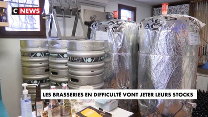 Les brasseries en difficulté vont jeter leurs stocks
