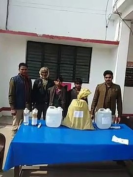 शाहजहांपुर : पुलिस ने अबैध शराब तस्करों को किया गिरफ्तार