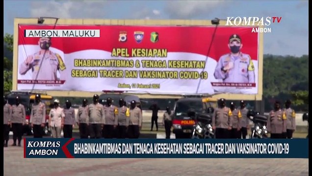 Bhabinkamtibmas Sebagai Tracer Dan Vaksinator Covid-19
