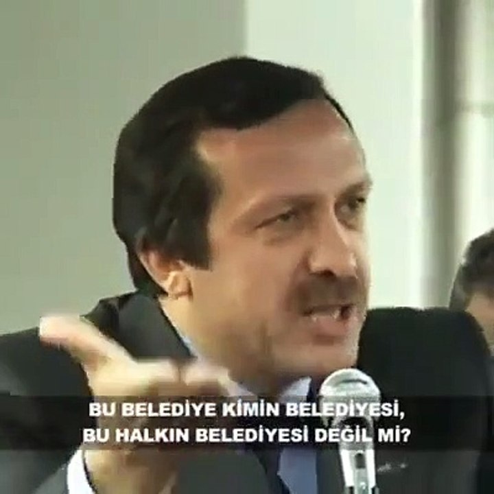 Erdoğan En  Sonunda Patladı : "Bu belediye kimin belediyesi, bu halkın belediyesi değil mi?
