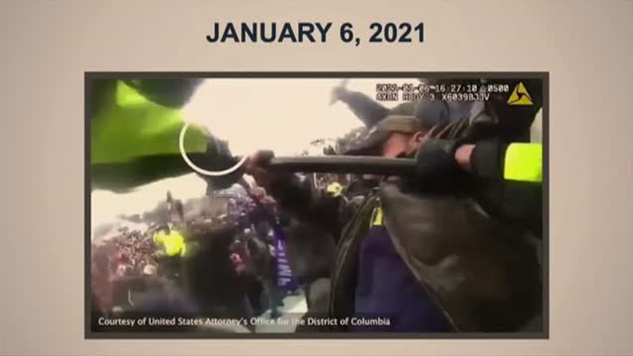 Los senadores han visto imágenes inéditas del asalto al Capitolio el pasado 6 de enero