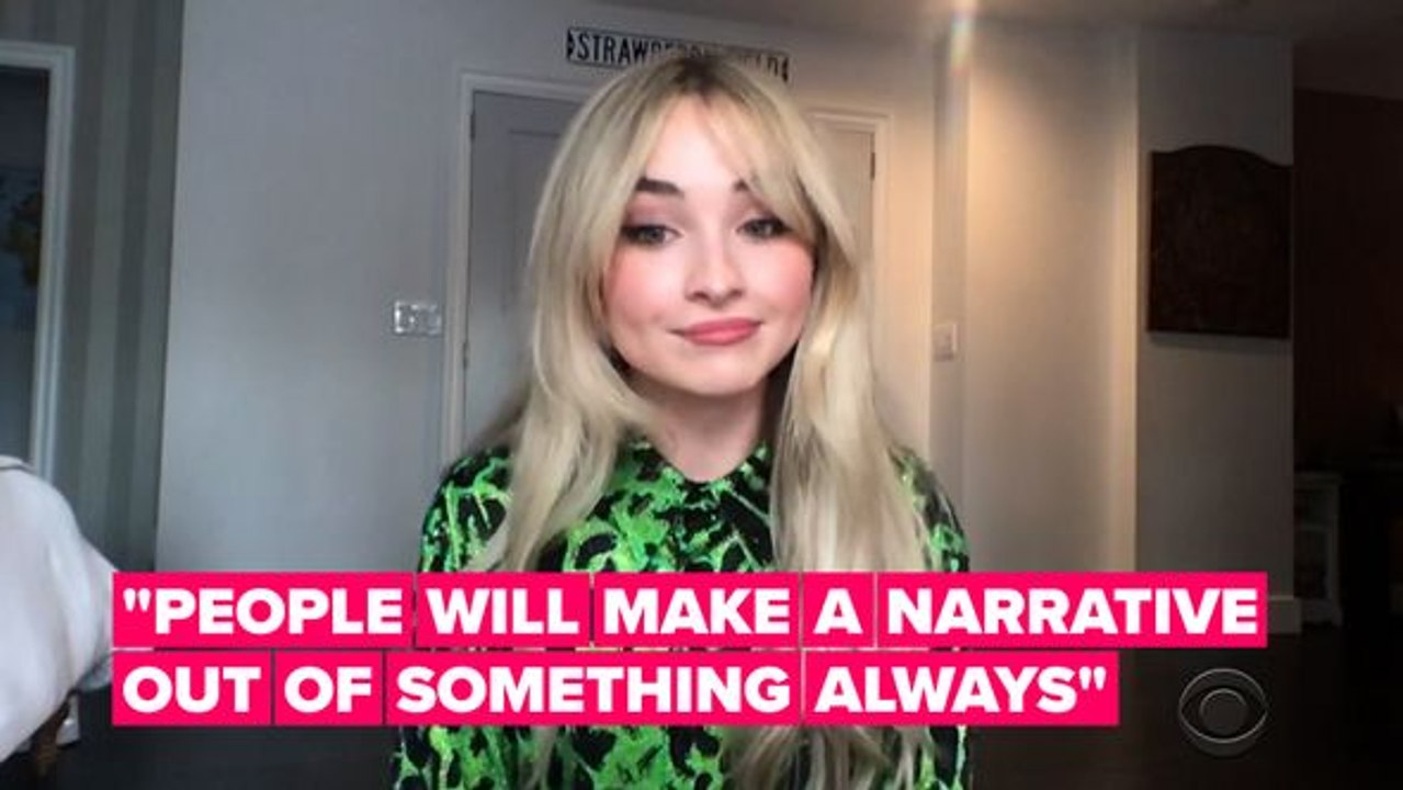 Sabrina Carpenter says there's no drama but her music video says otherwise