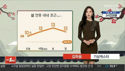 [날씨] 연휴 첫날, 포근하지만 먼지…동쪽 건조특보