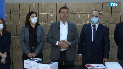 Ekrem İmamoğlu: Bugün ihtiyaç sahibi 40 bin öğrencimize tablet dağıtımına başlıyoruz