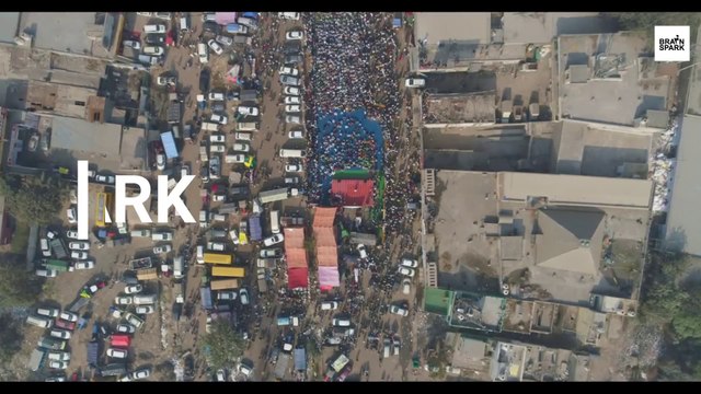 Farmers Protest | Aerial View | Farm Bills | Kisan Morcha | Delhi