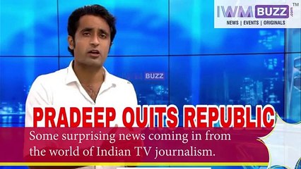 Popular TV anchor Pradeep Bhandari quits Republic Bharat