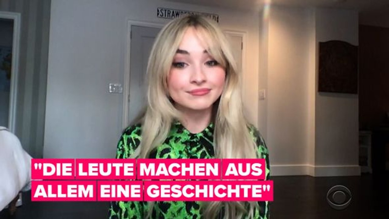 Sabrina Carpenter streitet ein Drama ab, aber ihr Musikvideo sagt das Gegenteil