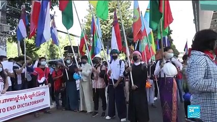Manifestations en Birmanie : la mobilisation ne faiblit pas